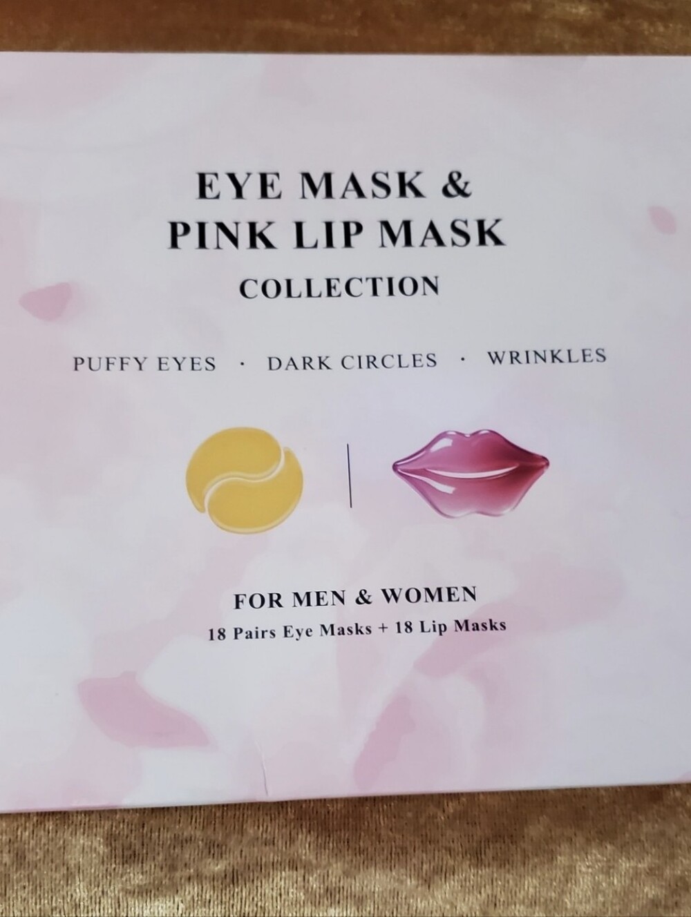 Eye Mask & Lip Mask Set